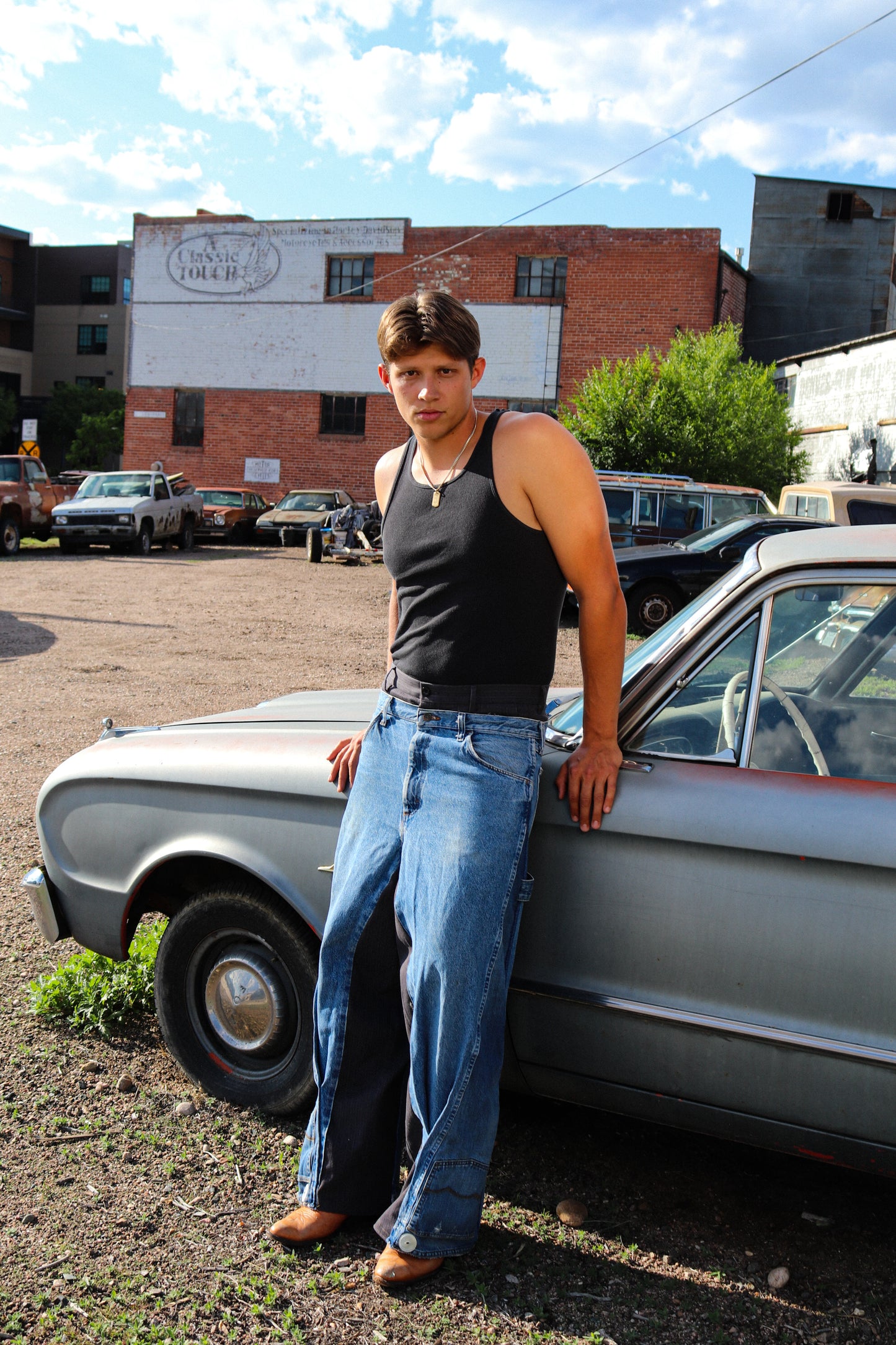 The Double-Waisted Formal Denim Jean