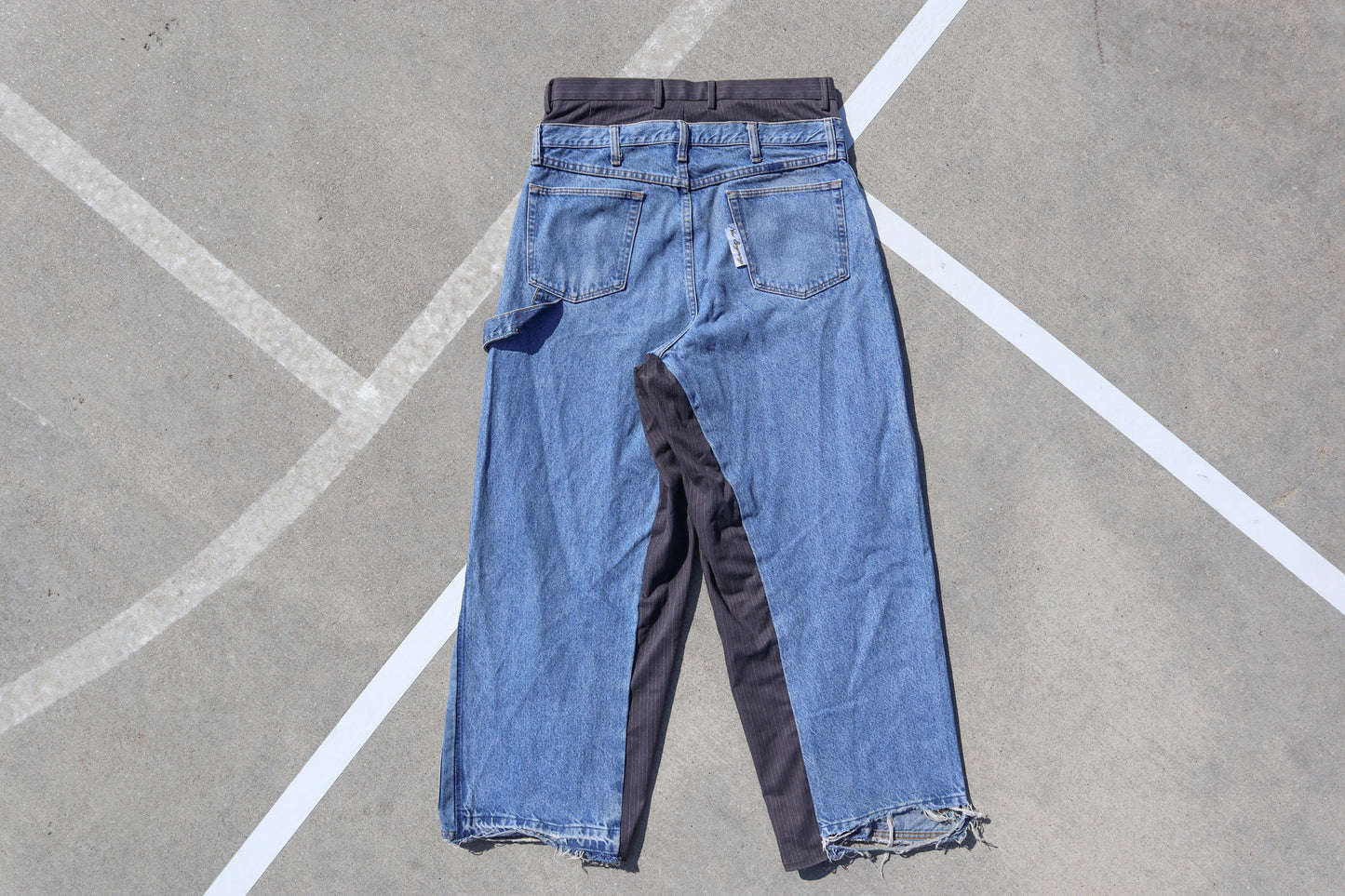 The Double-Waisted Formal Denim Jean