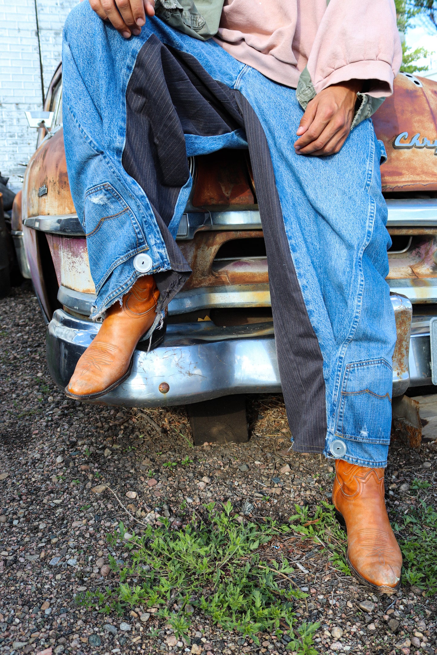 The Double-Waisted Formal Denim Jean