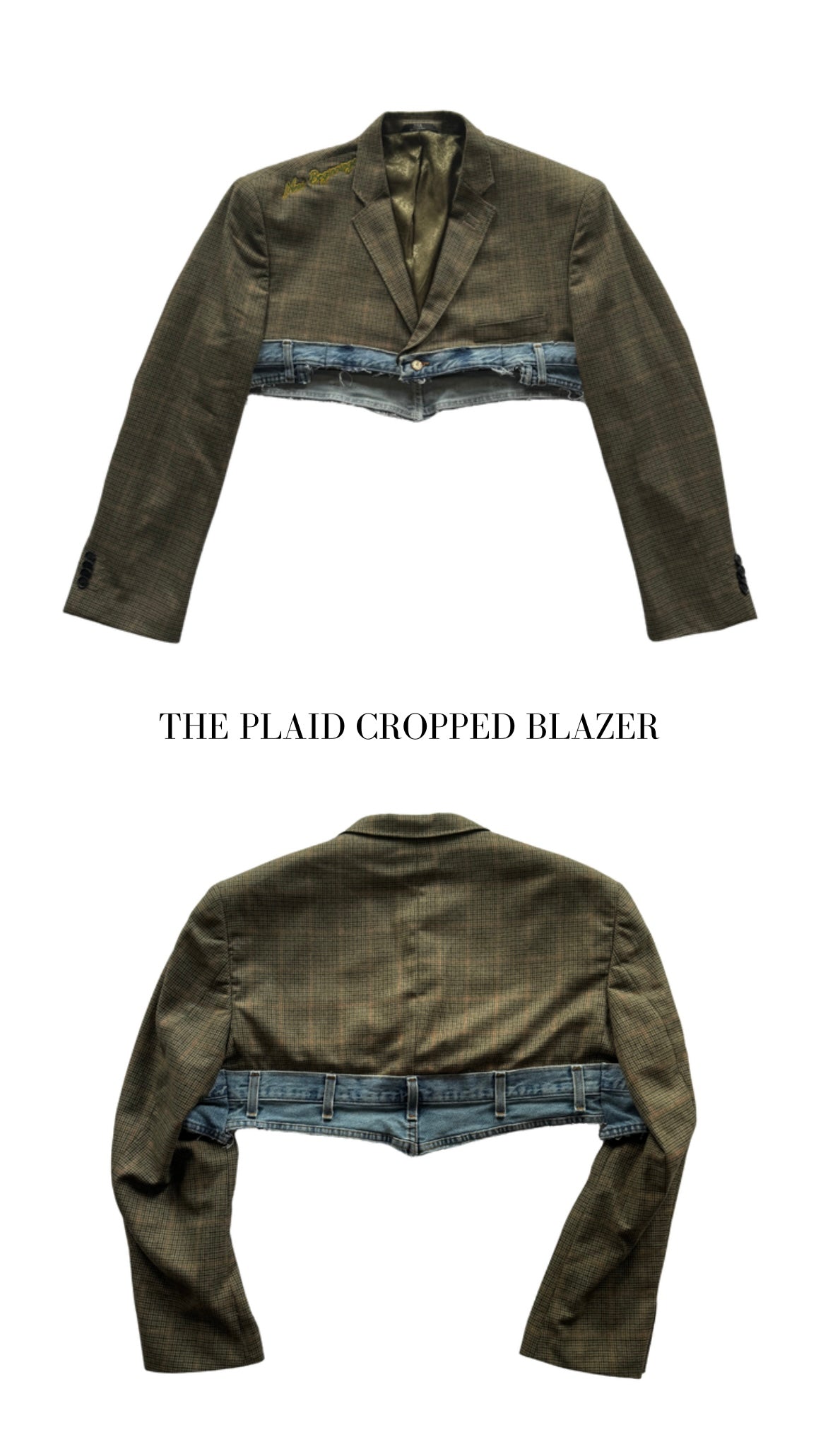 THE CROPPED BLAZER